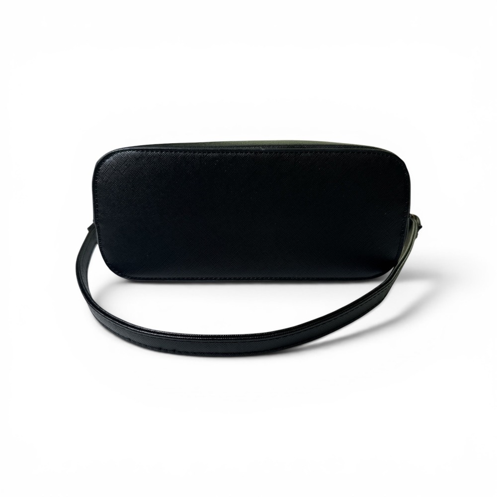 Kate Spade New York Black Saffiano Leather Convertible Crossbody Shoulder Bag - Picture 6 of 8